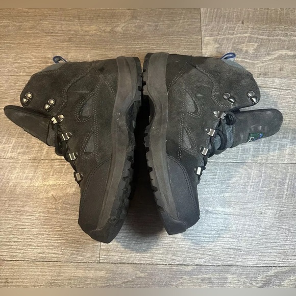 LL Bean‎ Women’s Size 8 1/2 Hiking Boots Waterproof Nubuck HiTop - Picture 2 of 8